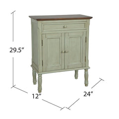 Blue/Green 30'' Tall 2 - Door Accent Cabinet Great for your Bedroom, Living Room, Entryway Perfect for Organize