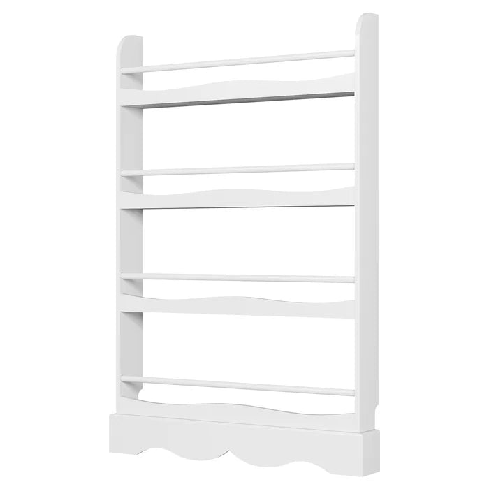 Harriet Bee 46.5'' H X 31.5'' W Chip Resistant Kids Book Display Wall-Mounted Style