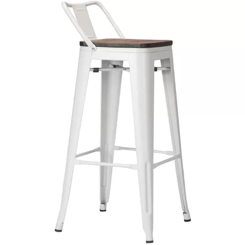 Hartz Bar and Counter Stool (Set of 4) Perfect for Living Rooms, Dining Rooms  Scratch-Resistant