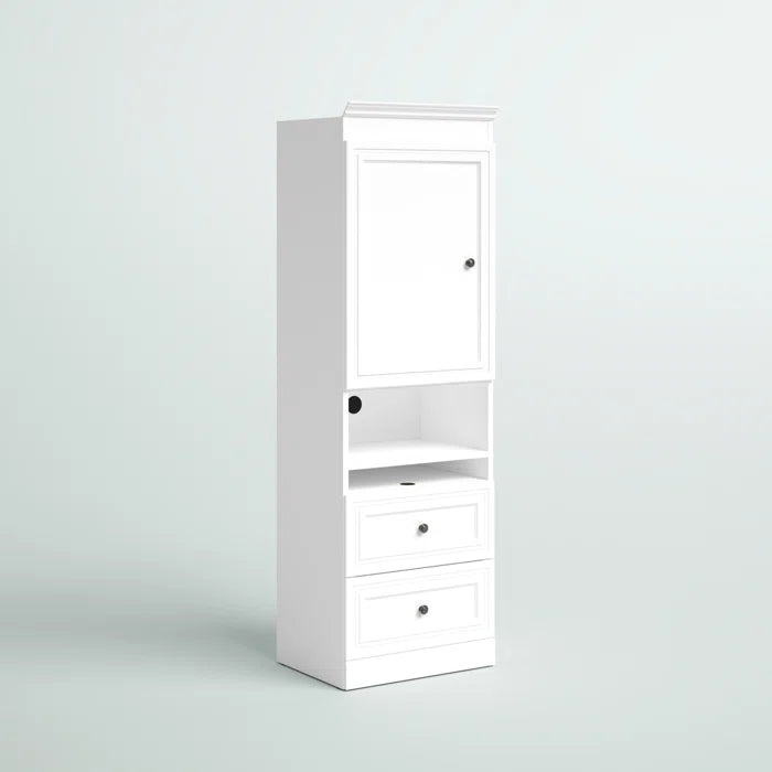 Harvill 72.9'' Tall 2 - Drawer Nightstand Multifunctional Space Perfect Organize
