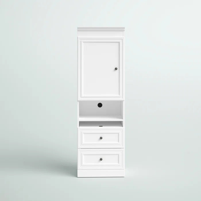 Harvill 72.9'' Tall 2 - Drawer Nightstand Multifunctional Space Perfect Organize