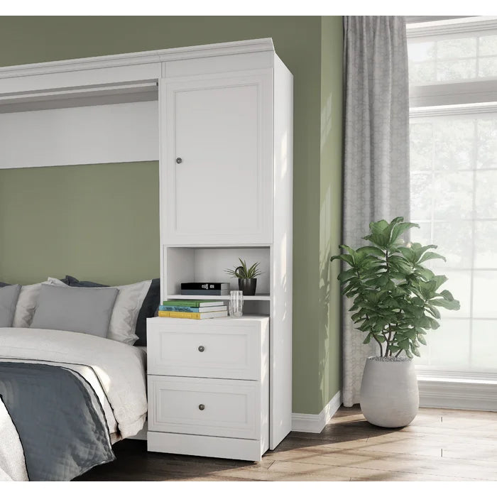 Harvill 72.9'' Tall 2 - Drawer Nightstand Multifunctional Space Perfect Organize