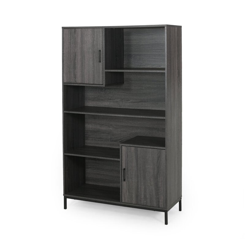 64.5'' H x 39.6'' W Standard Bookcase Can Store your Favorite Books or Display your Family Photos