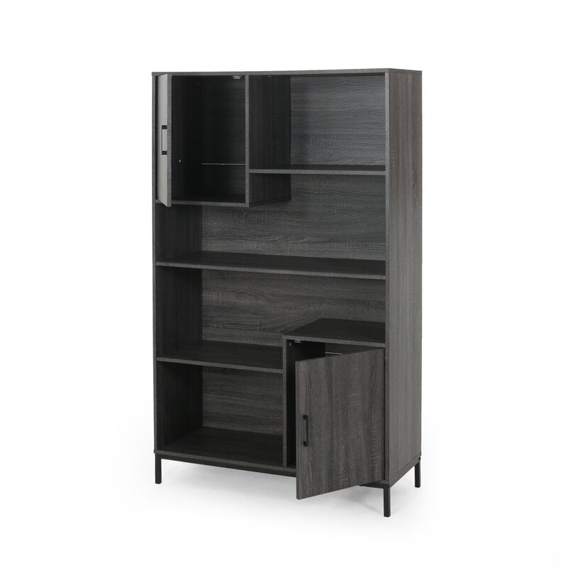 64.5'' H x 39.6'' W Standard Bookcase Can Store your Favorite Books or Display your Family Photos