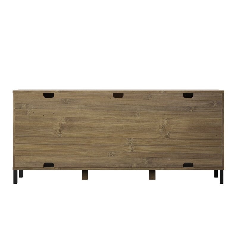 Anderson Indoor Bamboo Harward TV Stand for TVs up to 65"