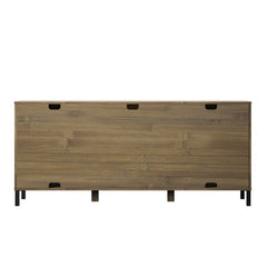 Anderson Indoor Bamboo Harward TV Stand for TVs up to 65"