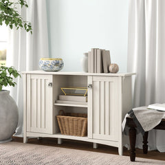 Antique White Haubert 46'' Wide Credenza