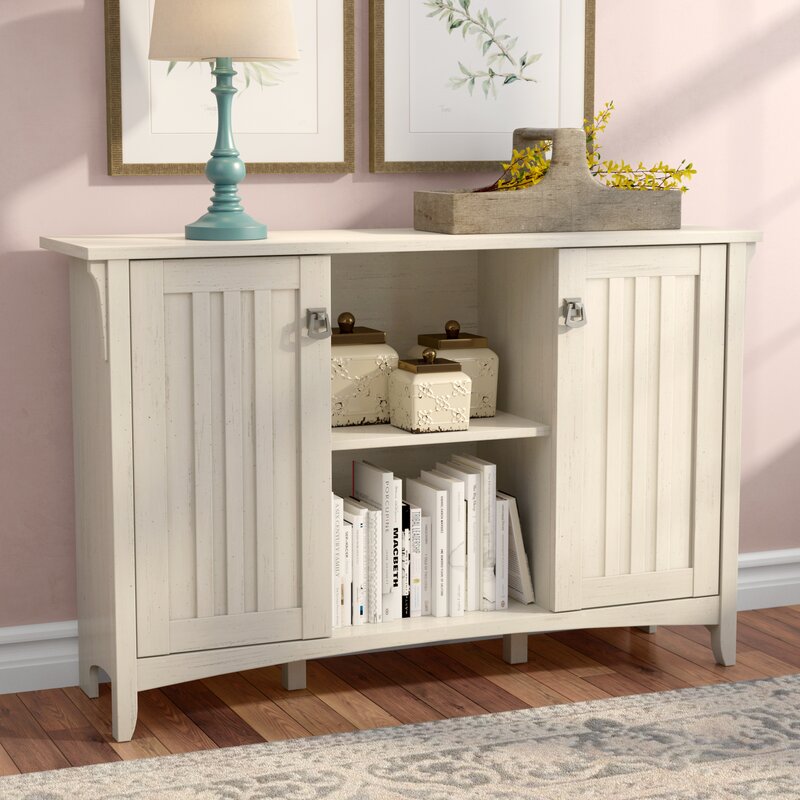 Antique White Haubert 46'' Wide Credenza