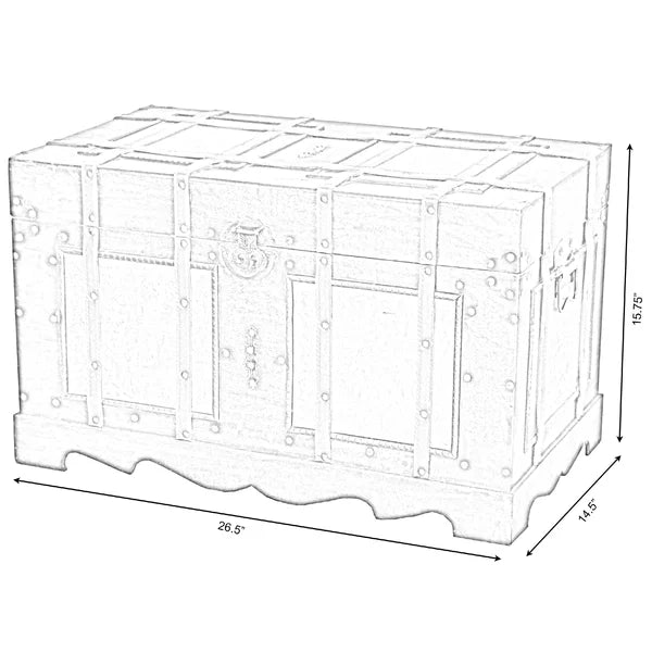 Havendale Trunk-Decorative Storage Box Perfect for Organize