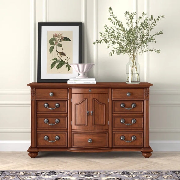 Headrick 9 Drawer 64'' W Combo Dresser Perfect Organize Provide Storage Space
