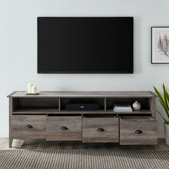 Hedy TV Stand for TVs up to 85" Furniture Gray Wash