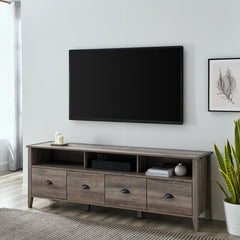Hedy TV Stand for TVs up to 85" Furniture Gray Wash