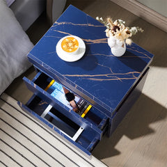 Blue Marble Heimdall 20.5'' Tall 2 - Drawer Nightstand with LED light