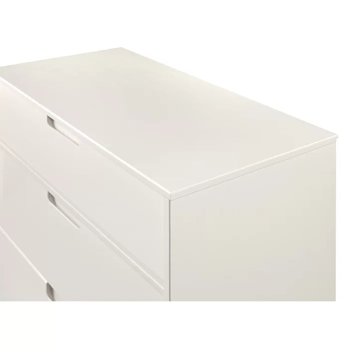 Helmick 3 Drawer 29'' W Solid Wood Chest Mid-Century Modern Style
