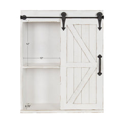White 27.6'' Tall 1 - Door Accent Cabinet Perfect for Any Room