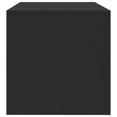 Black Hilerio Solid Wood TV Stand for TVs up to 50" Classic-Style with Open Compartment