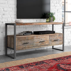 Hillary TV Stand for TVs up to 65" Clean Lines and Mixed Materials