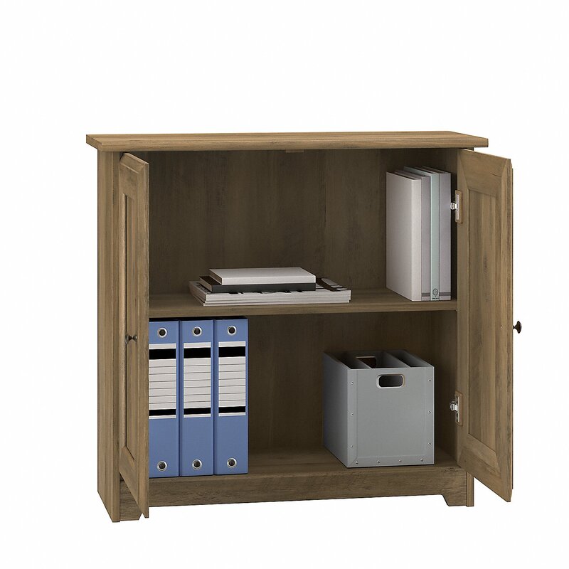 Reclaimed Pine 2 - Shelf Accent Cabinet Each Shelf Supports up to 50 Pounds Offers A Convenient Way To Keep Books, Personal Items