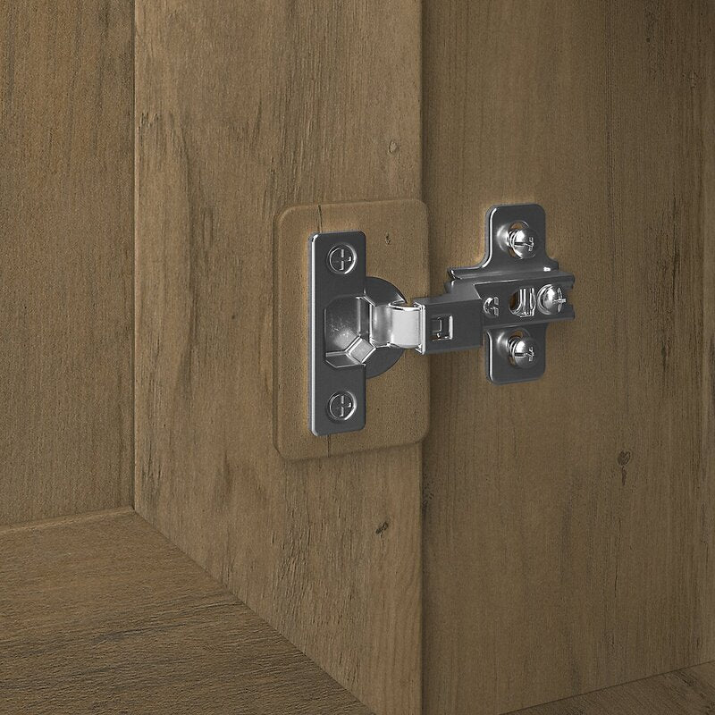 Reclaimed Pine 2 - Shelf Accent Cabinet Storage Cabinet with Doors Offers A Convenient Way To Keep Books, Personal Items