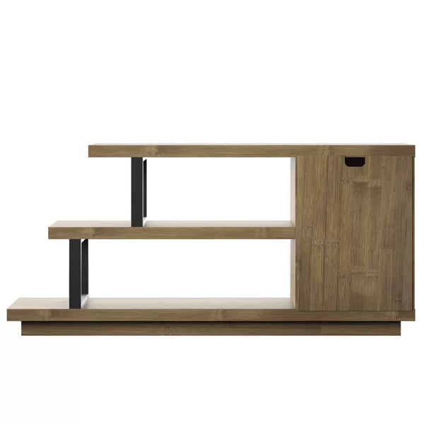 Brown Hinkson TV Stand for TVs up to 50" Cable Management
