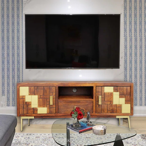 Hinton Charterhouse TV Stand for TVs up to 60" Soft-Close Drawers