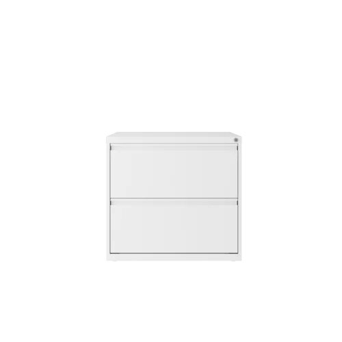 White Hirsh 30'' Wide 2 Drawer Steel Lateral Filing Cabinet Design