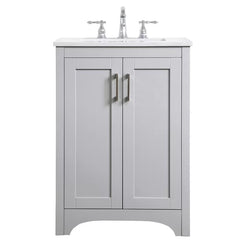 Hitchin 24" W x 19" D x 34" H Single Bathroom Vanity Set [ Fully Assembled ]