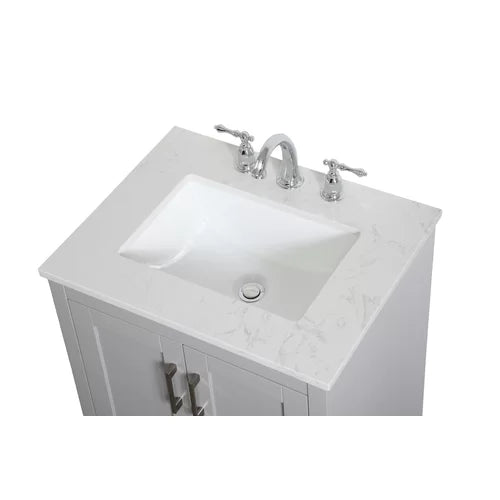 Hitchin 24" W x 19" D x 34" H Single Bathroom Vanity Set [ Fully Assembled ]