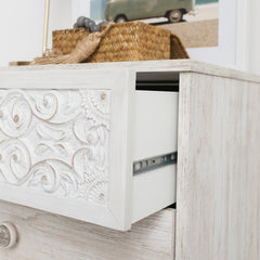 3 Drawer 27.5'' W Chest Perfect for A Restful Bedroom Medallion Drawer Pulls Give this Attractively Priced Chest A High-End Aesthetic