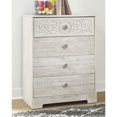 4 Drawer 26.73'' W Chest Coastal Chic or Cottage Quaint Style