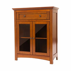 Hostetler 32'' Tall 2 Door Accent Cabinet Features Several Storage Areas