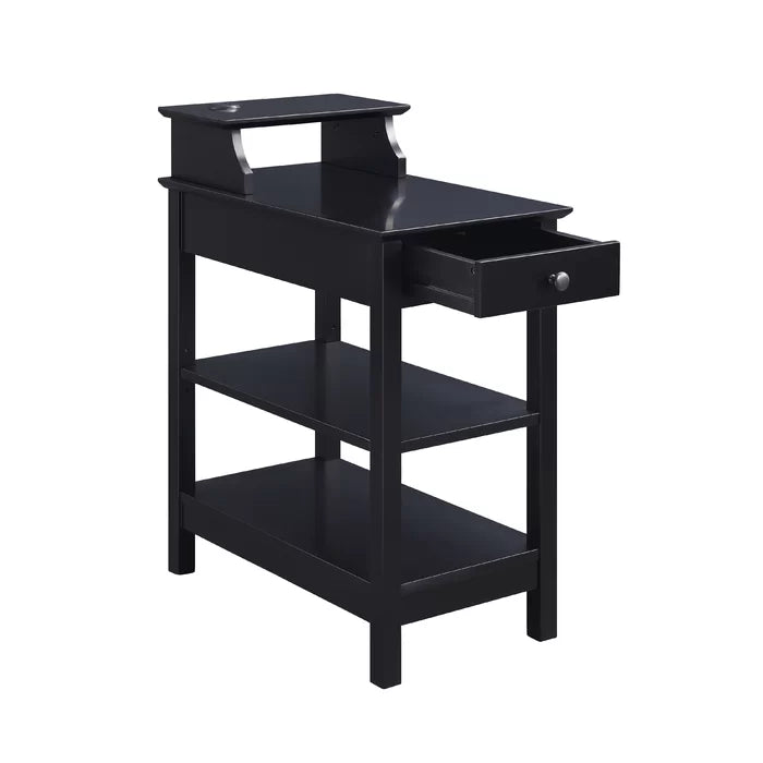 Hovea 28'' Tall End Table with Storage Bring Modern and Functionality to your Sofa Side
