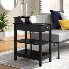 Hovea 28'' Tall End Table with Storage Bring Modern and Functionality to your Sofa Side