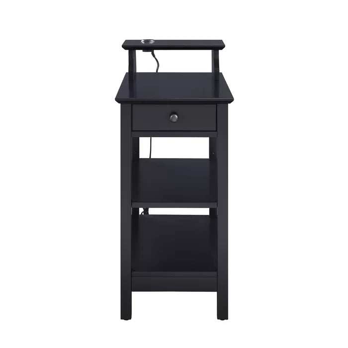 Hovea 28'' Tall End Table with Storage Bring Modern and Functionality to your Sofa Side