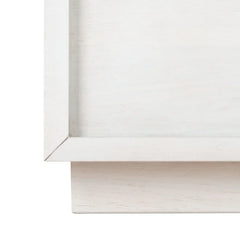 White Washed Hudson 21.7'' Tall 2 - Drawer Nightstand