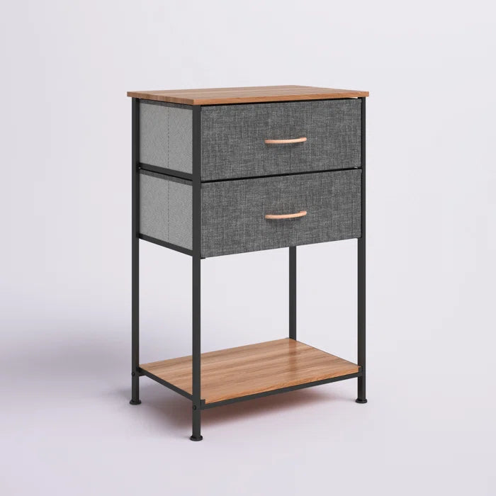 Hugo 2 Drawer 17.5'' W Chest Adds An Extra Storage Spot Perfect Organize