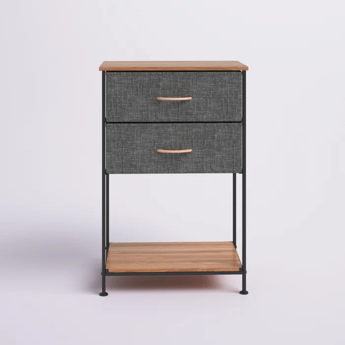 Hugo 2 Drawer 17.5'' W Chest Adds An Extra Storage Spot Perfect Organize