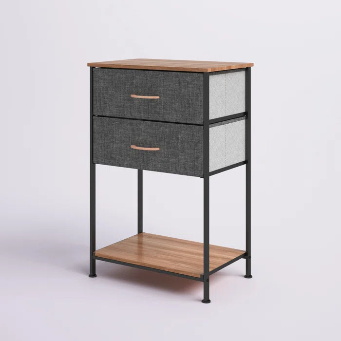 Hugo 2 Drawer 17.5'' W Chest Adds An Extra Storage Spot Perfect Organize