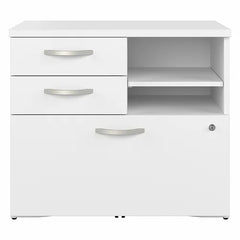 White Hybrid 30'' Wide 3 -Drawer Lateral Filing Cabinet Quickly and Easily