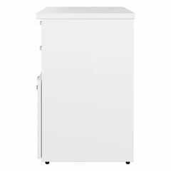 White Hybrid 30'' Wide 3 -Drawer Lateral Filing Cabinet Quickly and Easily