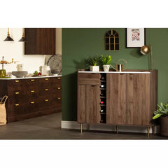 Hype Buffet with Wine Storage Ideal Bar Cabinet for Great Parties This Bar Cabinet