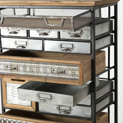 Ingertha 19 Drawer 23.2'' W Lingerie Chest Vintage Style Solid Wood