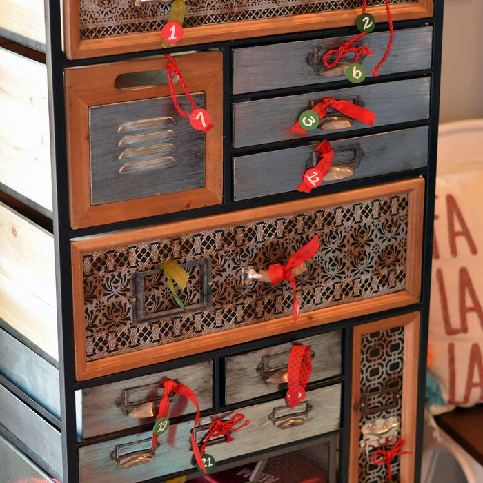 Ingertha 19 Drawer 23.2'' W Lingerie Chest Vintage Style Solid Wood