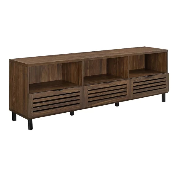 TV Stand for TVs up to 78" Perfect for Storing your Media with Cable Management