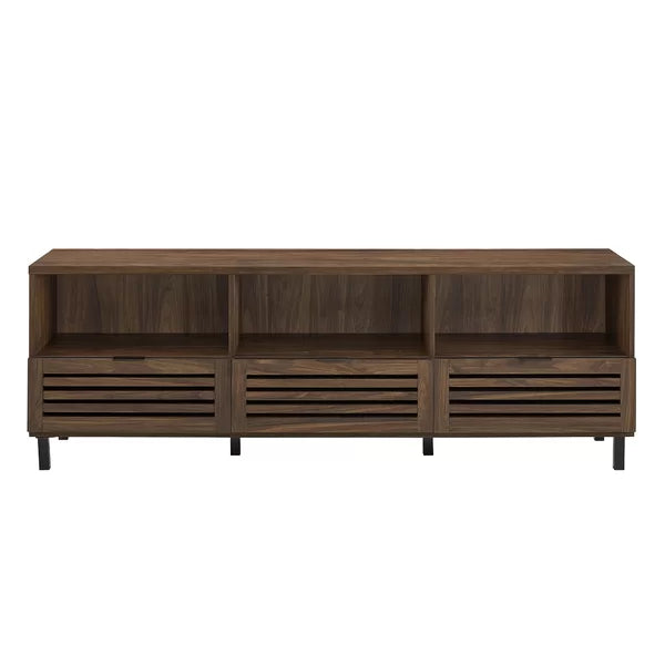 TV Stand for TVs up to 78" Perfect for Storing your Media with Cable Management
