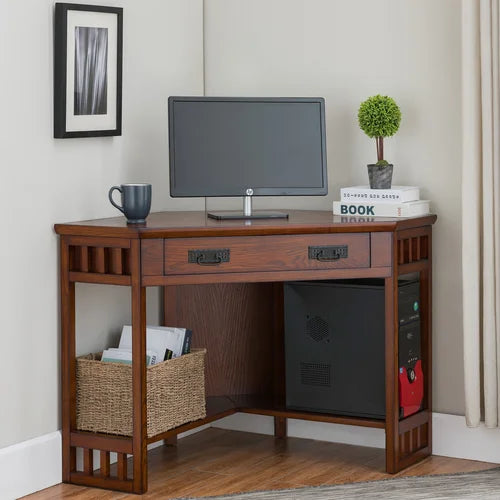 Desk With Keyboard Tray Cable Management Perfect Home Office