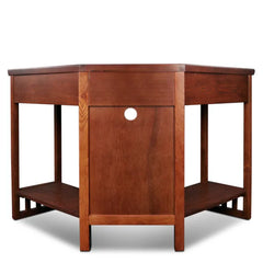 Desk Perfect for Laptops or to Hide Away Papers or a Desktop Keyboard Manufactured Solid Wood