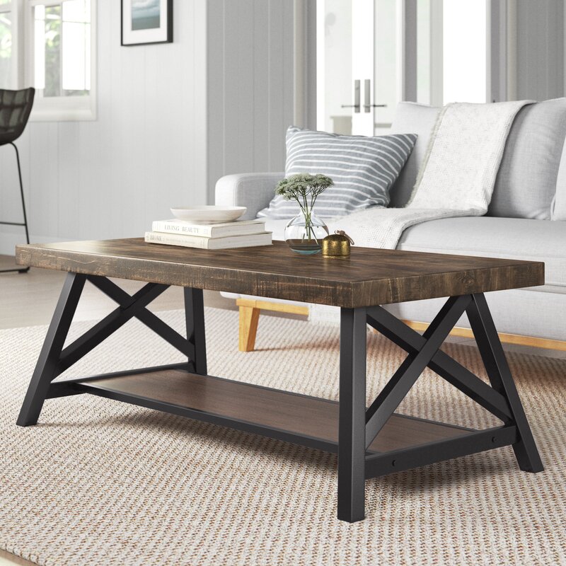 Room essentials trestle coffee table hotsell