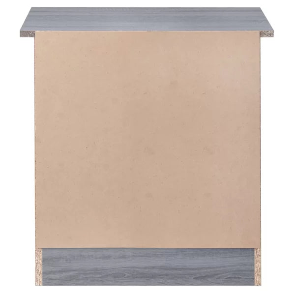 Gray Isik 23'' Tall 1 - Drawer Nightstand Perfect for Bedside