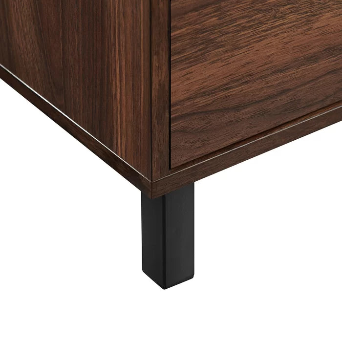 Dark Walnut Isla 30.5'' Wide China Cabinet Perfect for Displaying your Favorite Dishware